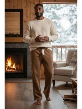 RARE Men's UGG Tasman Straight Leg Pant Chestnut Color Size XL